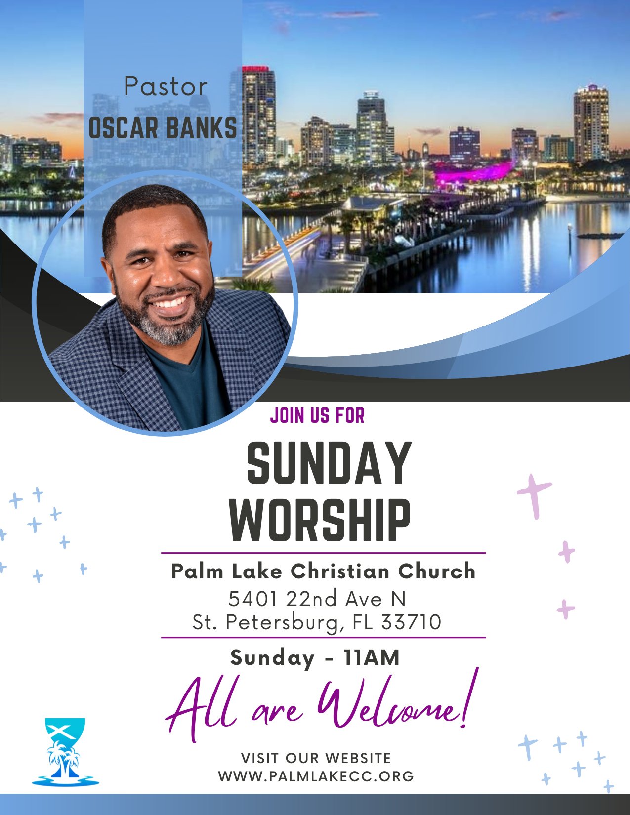 Join us for Sunday Worship with Pastor Oscar Banks