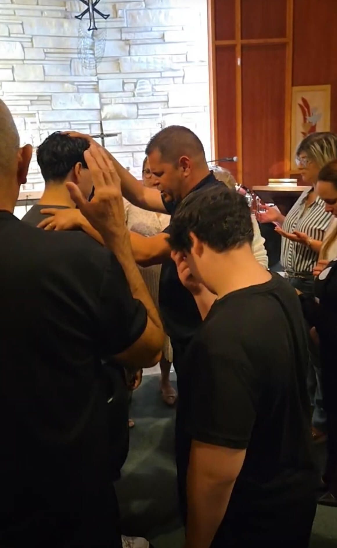 Praying for one another